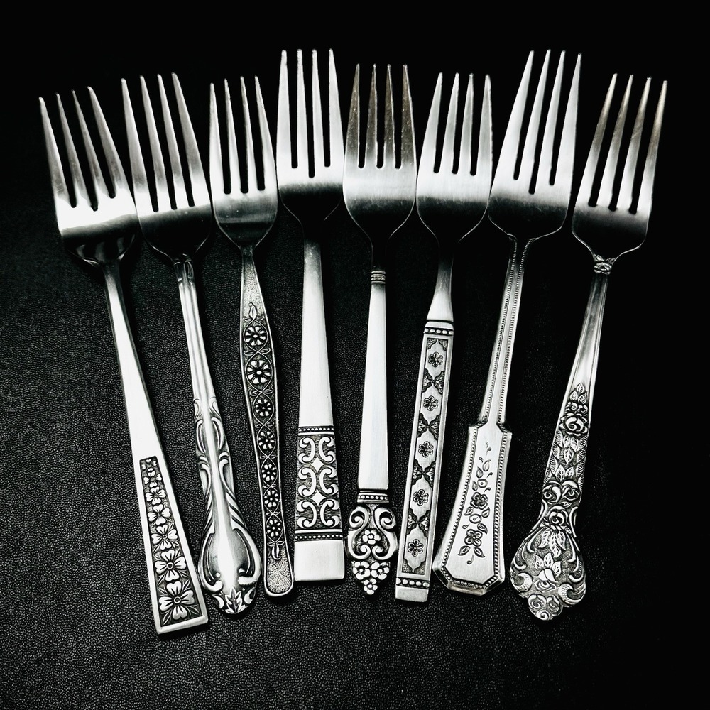 40 Vtg Stainless Flatware Mismatched Japan EKCO National Interpur Oneida Mixed - Picture 6 of 16